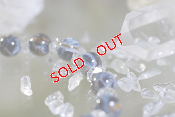 画像3: ピータサイト　ブルーTYPE　10mm　ブレスレット