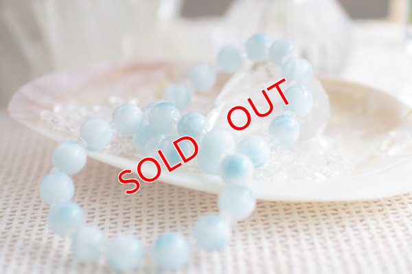 画像6: 最高品質：アイスラリマー　ALL10mm　ブレスレット