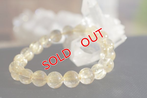 画像3: 【現品】ルチルクォーツ・ゴールド　高品質　ブレスレット