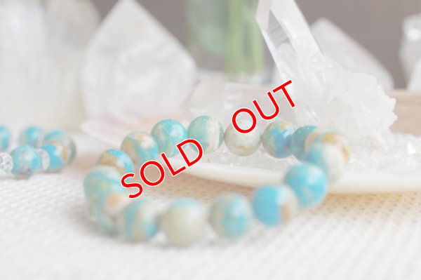 画像4: 【幸運を呼び込む♪】ブルーオパール　10mm　B-Type　ブレスレット