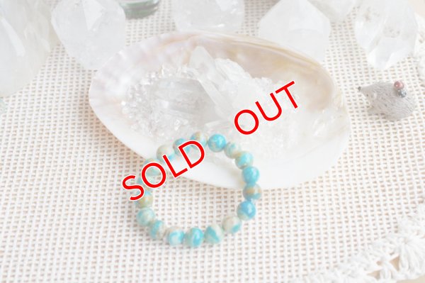 画像5: 【幸運を呼び込む♪】ブルーオパール　10mm　B-Type　ブレスレット