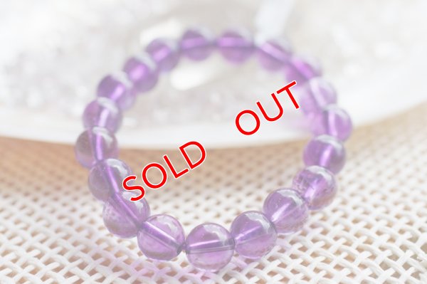 画像5: 高品質ザンビア産　アメジスト　10mm　ブレスレット