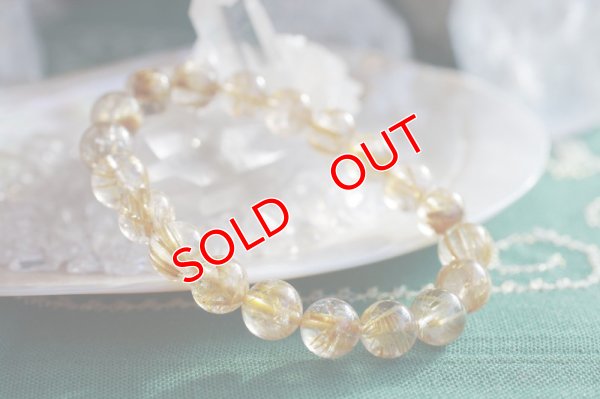 画像5: 【現品】タイチンルチルクォーツ　9mmブレスレット