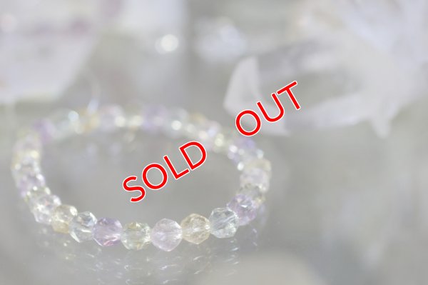 画像4: MIXクォーツ　カットブレスレット　6mm