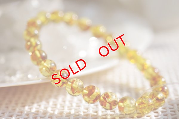 画像6: 最高品質：天然琥珀　ブレスレット　8mm