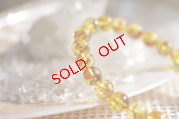 画像5: 最高品質：天然琥珀　ブレスレット　8mm