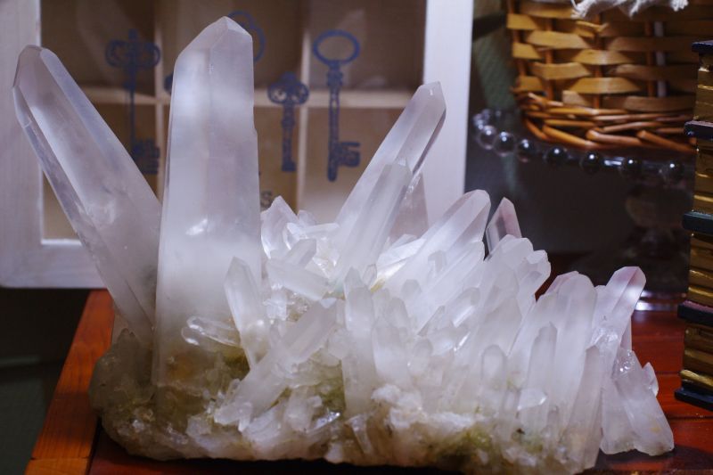大型：水晶クラスター - エッグスリーフ｜栃木県宇都宮市パワーストーン専門店